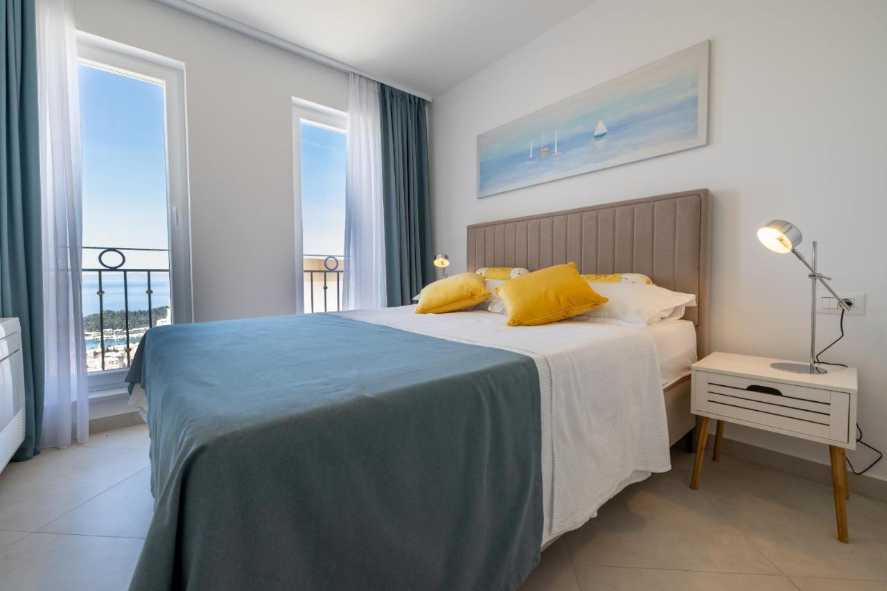 Villa Smaragd - Lapis - Luxury Apartment With Shared Pool Makarska Eksteriør billede
